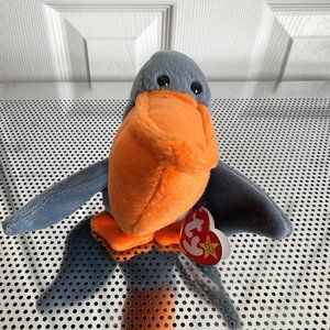 Ty Beanie Baby - Scoop the Pelican Retired Mint Cond. 1996 - RARE